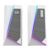 Redragon GS20W ANVIL 3W 2.0 RGB Stereo Desktop PC Speakers - White