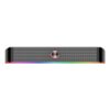 REDRAGON 2.0 Sound Bar ADIEMUS 2 x 3W RGB USB|Aux PC Gaming Speaker - Black
