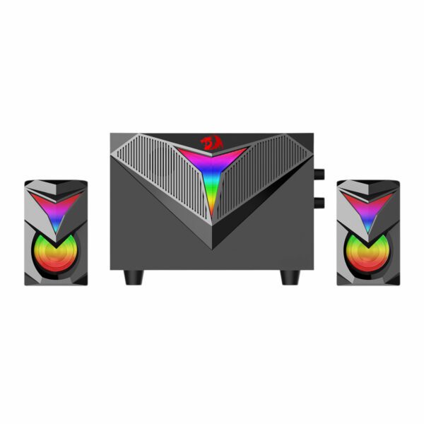 REDRAGON 2.1 Satellite Speaker TOCCATA RGB 11W Gaming Speaker - Black