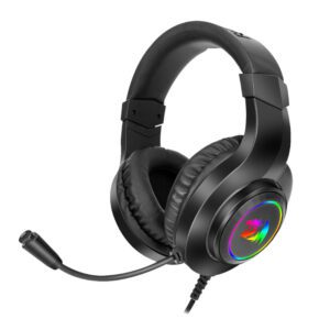 RD-H260RGB wr 01 REDRAGON Over-Ear HYLAS Aux (Mic and Headset)|USB (Power Only)
RGB Gaming Headset - Black