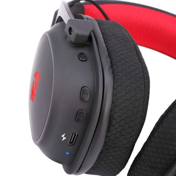 RD-H510-PRO wr 05 Redragon H510 ZEUS PRO 7.1 Surround Sound Wireless Gaming Headset – Black
