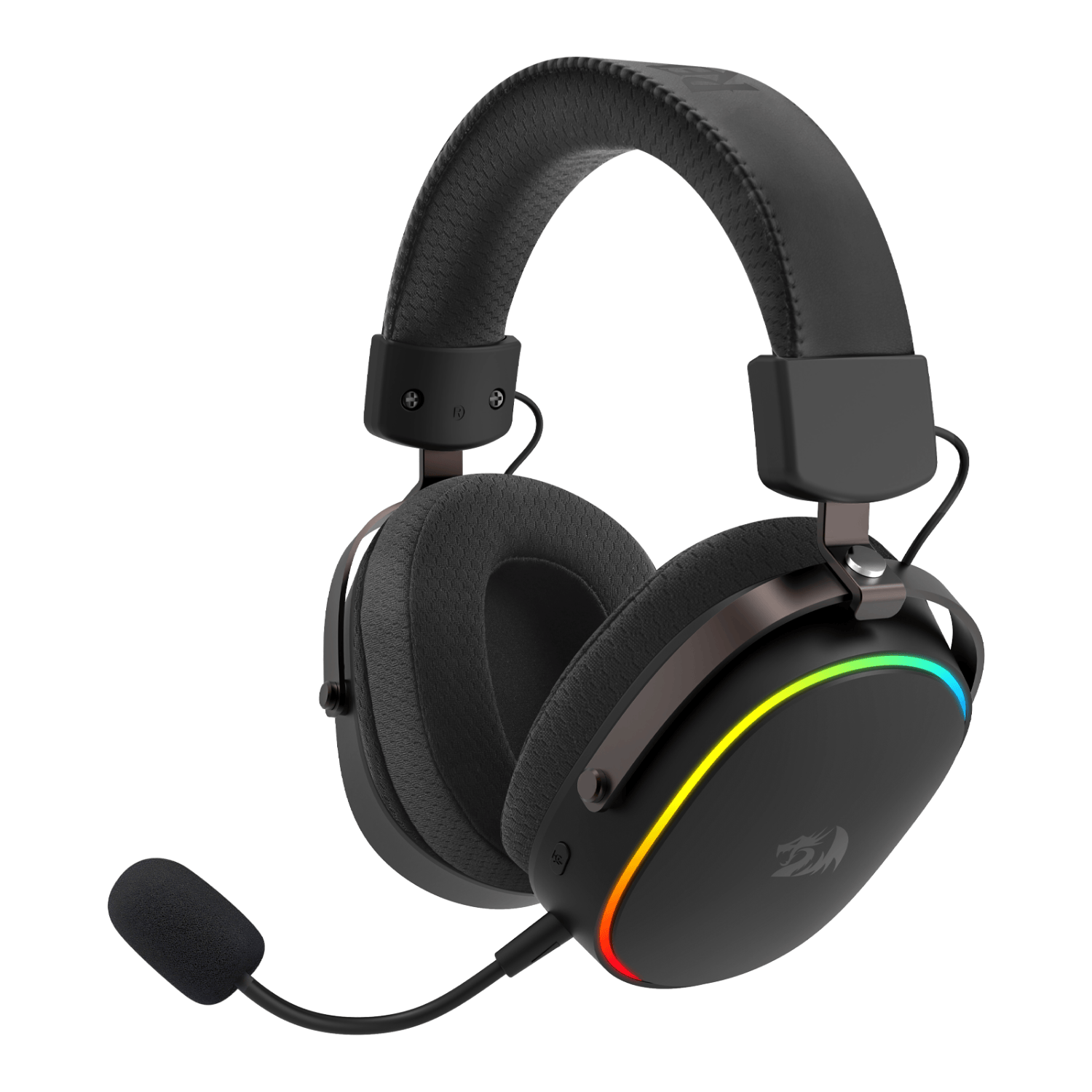 RD-H831 Redragon FURY WRS Over-Ear Wireless Gami wr 01 Redragon FURY WRS Over-Ear Wireless Gaming Headset - Black