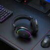 RD-H831 Redragon FURY WRS Over-Ear Wireless Gami wr 07 Redragon FURY WRS Over-Ear Wireless Gaming Headset - Black