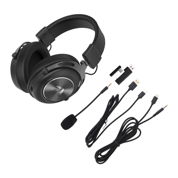 RD-H894 Redragon H894 TITAN Wireless Gaming Head wr 06 Redragon H894 TITAN Wireless Gaming Headset - Black