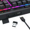 Redragon SHIVA PRO Wireless keyboard - Black