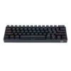 REDRAGON DRACONIC PRO Mechanical 61 Key|Bluetooth 5.0|RGB 9 Colour Modes|Rechargable Battery|Type-C Charging Cable Gaming Keyboard - Black