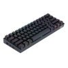 REDRAGON DRACONIC PRO Mechanical 61 Key|Bluetooth 5.0|RGB 9 Colour Modes|Rechargable Battery|Type-C Charging Cable Gaming Keyboard - Black
