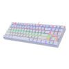 RD-K552W-RGB wr 02 REDRAGON KUMARA Mechanical 87 Key|RGB Backlit Gaming Keyboard - White