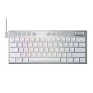 RD-K632W-RGB Redragon-K632-HORUS-Mini-60-RGB-Wired-Gaming-Keyboard-–-White wr 01a Redragon K632 HORUS Mini 60% RGB Wired Gaming Keyboard – White