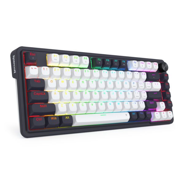 RD-K673WB-RGB-M Redragon-K673-UCAL-75-Magnetic-Ultramag-Switch-Wired-Keyboard-Black wr 01a Redragon K673 UCAL 75% Magnetic Ultramag Switch Wired Keyboard - Black