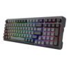 RD-K688GB-RGB-PRO REDRAGON-KB-MECH-BRAGI-PRO-RGB-BK wr 07 Redragon BRAGI PRO K688 98+1 Gasket Wireless Mechanical Keyboard (Triple Mode, RGB, Hot-Swappable, Cream Linear Switches)