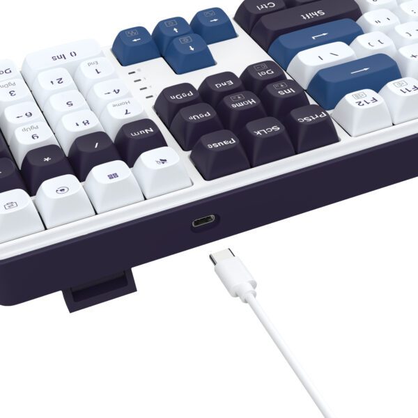 Redragon K689 WYVERN RGB Wired Mechanical Keyboard - White/Black