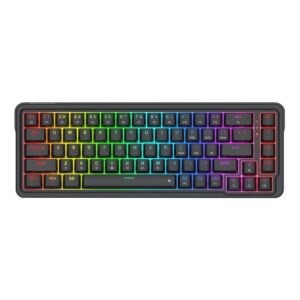 RD-K709-RGB-WR-02 Redragon NOVA K709 65% Wired Gasket RGB Gaming Keyboard - Black