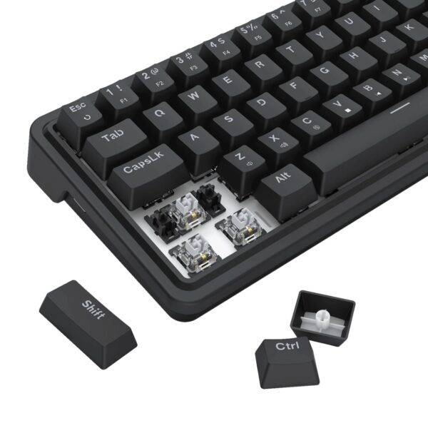 Redragon NOVA K709 65% Wired Gasket RGB Gaming Keyboard - Black
