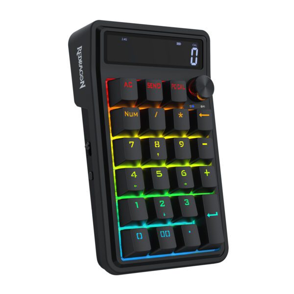 RD-K733-RGB-WL Redragon-K733-COVE-RGB-Wireless-Mechanical-Numpad-Keyboard wr 01a Redragon K733 COVE RGB Wireless Mechanical Numpad