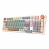 Redragon EISA 100 Retro RGB Wireless Mechanical Keyboard - Cream/Grey