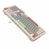 Redragon EISA 100 Retro RGB Wireless Mechanical Keyboard - Cream/Grey