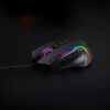 RD-M612-RGB wr 01-1 REDRAGON PREDATOR 4000DPI RGB Ergo Gaming Mouse - Black