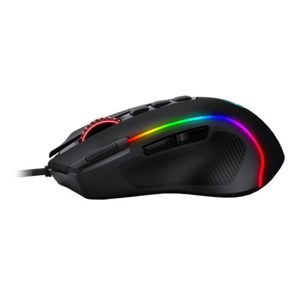 RD-M612-RGB wr 04 REDRAGON PREDATOR 4000DPI RGB Ergo Gaming Mouse - Black