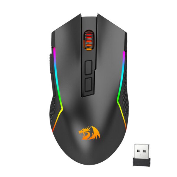 RD-M693-RGB wr 01 REDRAGON Trident Pro 8000DPI RGB Gaming Mouse - Black