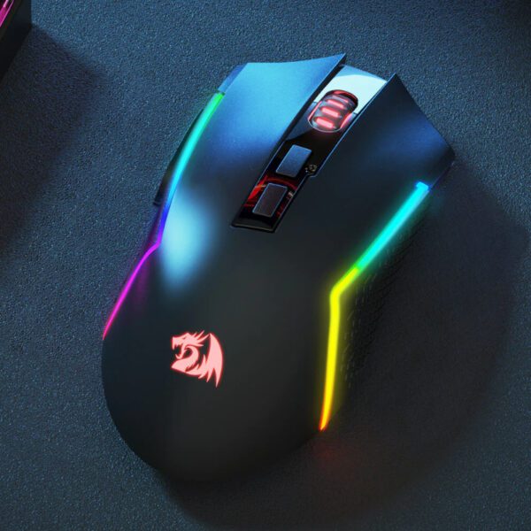 RD-M693-RGB wr 06 REDRAGON Trident Pro 8000DPI RGB Gaming Mouse - Black