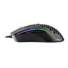 RD-M808-RGB wr 04 REDRAGON STORM 12400DPI 7 Buttons|Ergonomic Design|P3327 Optical Sensor|Lightweight Body|RGB Backlit gaming Mouse - Black