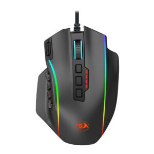 RD-M901-K-2 wr 01 REDRAGON PERDICTION 4 12400DPI RGB MMO Ergo Gaming Mouse - Black
