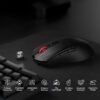 RD-M995-PRO Redragon-FYZU-M995-PRO-Wireless-Gaming-Mouse-Black wr 05a Redragon FYZU M995 PRO Wireless Gaming Mouse - Black