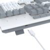 Redragon S151 Wired RGB Gaming Keyboard and Mouse Combo - White and Grey