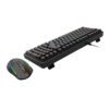 Redragon S162 RGB 3-Mode Wireless Mechanical Gaming Keyboard and Mouse Combo - Black