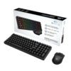 Redragon S162 RGB 3-Mode Wireless Mechanical Gaming Keyboard and Mouse Combo - Black