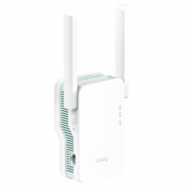 Cudy AX1500 Dual-Band Wi-Fi 6 Range Extender (Wall Plug)-White
