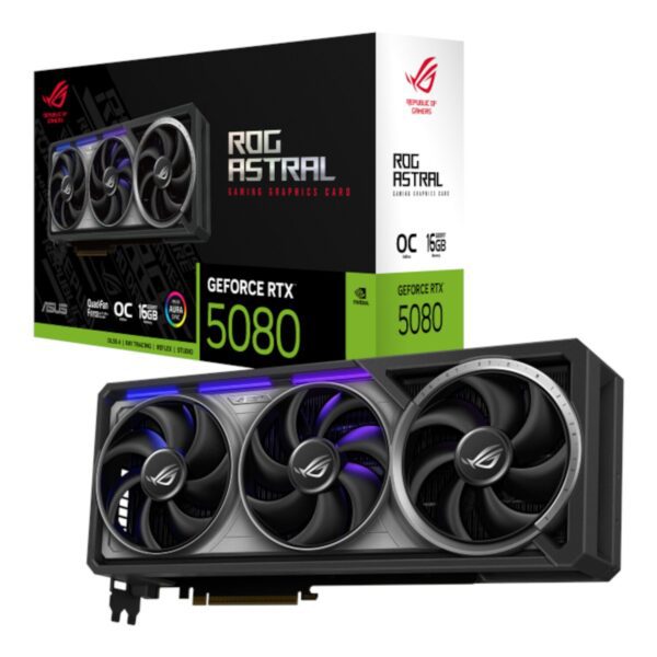 ROG-ASTAL-5080-wr-01 Asus ROG Astral GeForce RTX 5080 16GB GDDR7 OC Edition