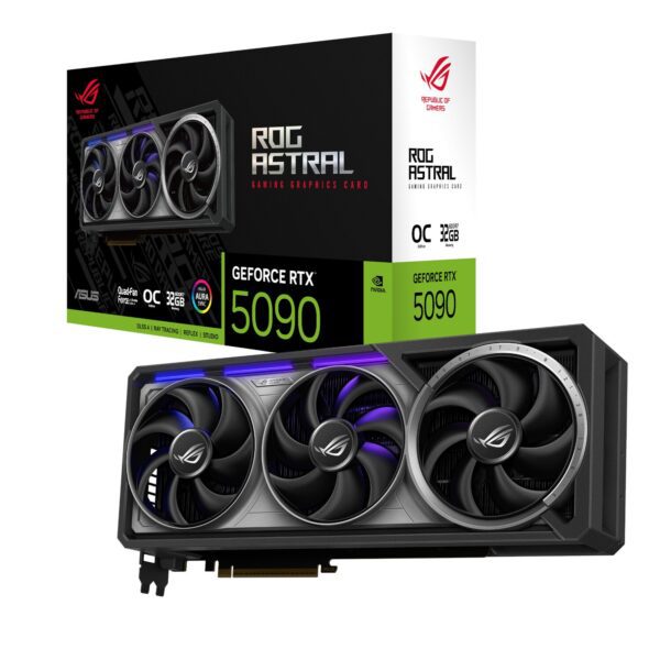ROG-ASTRAL-LC-RTX5090-O32-wr-01 Asus ROG Astral GeForce RTX 5090 32GB GDDR7 OC Edition