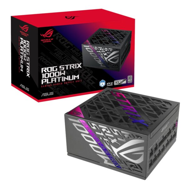 ROG-STRIX-1000P-GAMING ASUS ROG STRIX 1000W 80 PLUS Platinum AT wr 01 ASUS ROG STRIX 1000W 80 PLUS Platinum ATX 3.1 Fully-Modular Power Supply