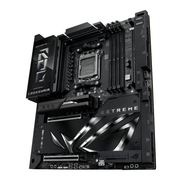 ROGCROSSHAIRX870EEXTREME Asus-ROG-Crosshair-X870E-EXTREME-AM5-E-ATX-Gaming-Motherboard-Black wr 04 Asus ROG Crosshair X870E EXTREME AM5 E-ATX Gaming Motherboard