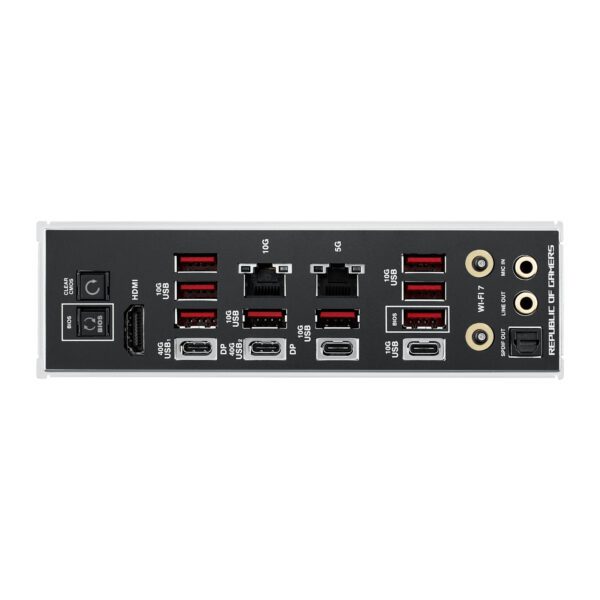 ROGCROSSHAIRX870EEXTREME Asus-ROG-Crosshair-X870E-EXTREME-AM5-E-ATX-Gaming-Motherboard-Black wr 05 Asus ROG Crosshair X870E EXTREME AM5 E-ATX Gaming Motherboard