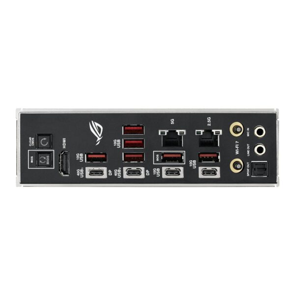 ROGCROSSHAIRX870EHEROBTF ASUS-ROG-CROSSHAIR-X870E-HERO-BTF-AMD-AM5-ATX-Gaming-Motherboard wr 05a ASUS ROG CROSSHAIR X870E HERO BTF AMD AM5 ATX Gaming Motherboard