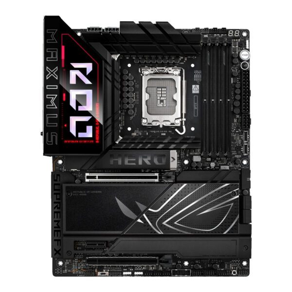 ROGMAXIMUSZ890HERO Asus-ROG-Maximus-Z890-Hero-Intel-LGA1851-ATX-Gaming-Motherboard-Black wr 02 Asus ROG Maximus Z890 Hero Intel LGA1851 ATX Gaming Motherboard