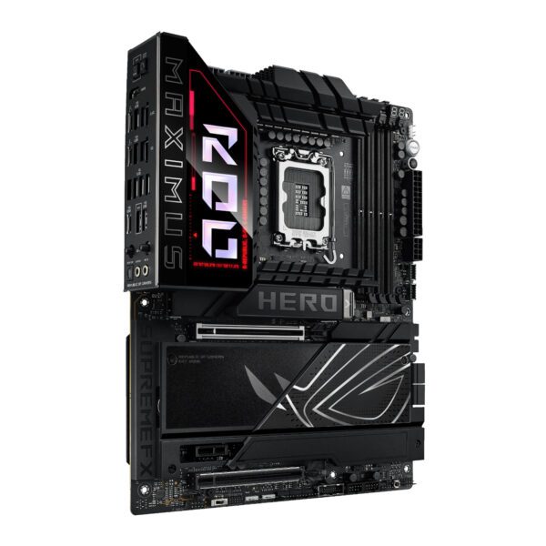 ROGMAXIMUSZ890HERO Asus-ROG-Maximus-Z890-Hero-Intel-LGA1851-ATX-Gaming-Motherboard-Black wr 03 Asus ROG Maximus Z890 Hero Intel LGA1851 ATX Gaming Motherboard