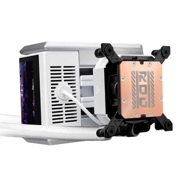 ROGRYUOIV360ARGB-WH ASUS-ROG-RYUO-IV-360-ARGB-Liquid-CPU-Cooler-White wr 07a ASUS ROG RYUO IV 360 ARGB Liquid CPU Cooler White Edition