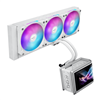 ROGRYUOIVSLC360ARGBWH ASUS ROG Ryuo IV SLC 360 ARGB White Edit wr 03 ASUS ROG Ryuo IV SLC 360 ARGB White Edition 360MM Liquid CPU Cooler - White