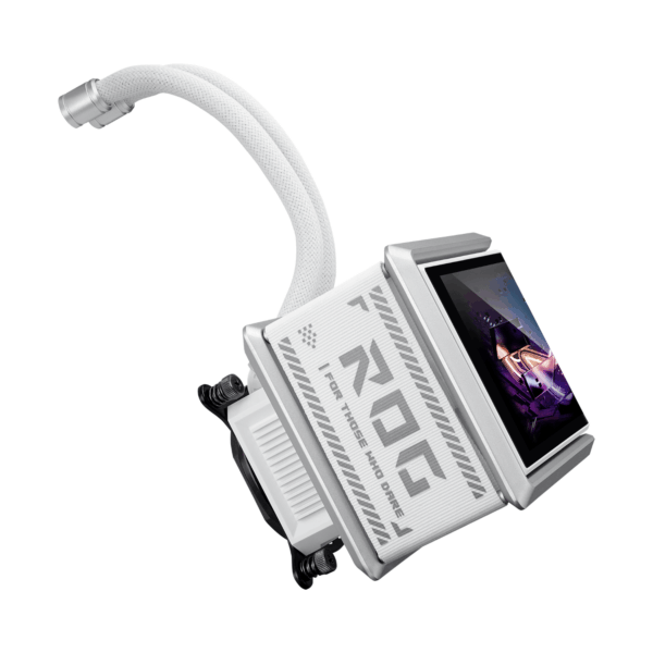 ROGRYUOIVSLC360ARGBWH ASUS ROG Ryuo IV SLC 360 ARGB White Edit wr 05 ASUS ROG Ryuo IV SLC 360 ARGB White Edition 360MM Liquid CPU Cooler - White