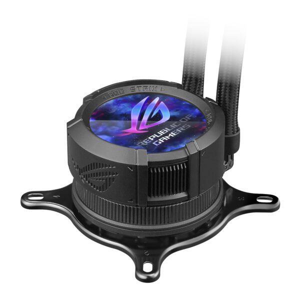 ROGSTRIXLCIII360ARGBLCD Asus-ROG-STRIX-LC-III-360-ARGB-LCD-All-in-one-CPU-Liquid-Cooler-Black wr 03a Asus ROG STRIX LC III 360 ARGB LCD All-in-one CPU Liquid Cooler - Black