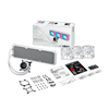 ROGSTRIXLCIII360ARGB WH ASUS ROG Strix LC III 360mm ARGB White E wr 06 ASUS ROG Strix LC III 360mm ARGB White Edition Liquid CPU Cooler