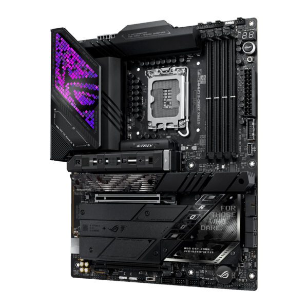 ROGSTRIXZ890-EGAMINGWIFI Asus-ROG-Strix-Z890-E-Gaming-WIFI-Intel-LGA1851-ATX-Gaming-Motherboard-Black wr 04 Asus ROG Strix Z890-E Gaming WIFI Intel LGA1851 ATX Gaming Motherboard