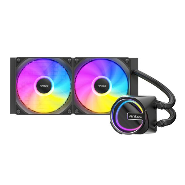 SKELETON-240-ARGB Antec-Skeleton-240-ARGB-240mm-AIO-Liquid-Cooler-Black wr 01 Antec Skeleton 240 ARGB CPU Liquid Cooler Black