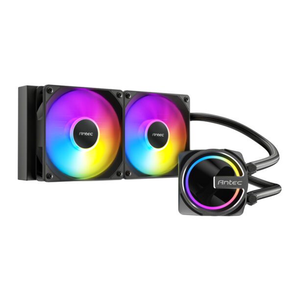 SKELETON-240-ARGB Antec-Skeleton-240-ARGB-240mm-AIO-Liquid-Cooler-Black wr 03 Antec Skeleton 240 ARGB CPU Liquid Cooler Black