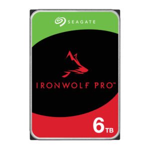 Seagate Ironwolf Pro 6TB 256MB 7200 RPM 3.5″ SATA HDD