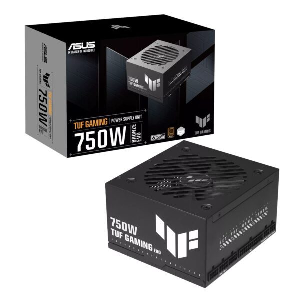 TUF-GAMING-750B-EVO ASUS TUF Gaming 750W 80PLUS Bronze EVO M wr 01 ASUS TUF Gaming 750W 80PLUS Bronze EVO Modular Power Supply